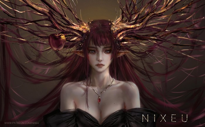 women, fantasy art, artwork