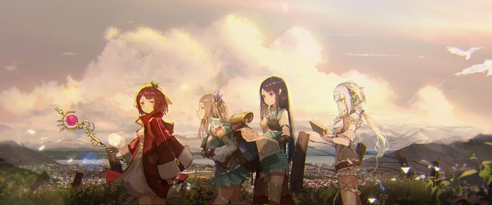 novelance, anime girls, anime