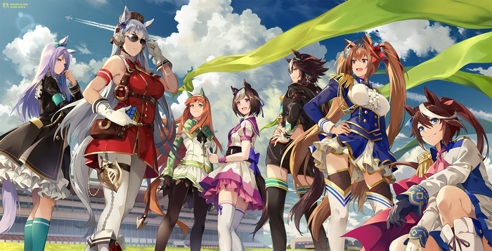 Uma Musume Pretty Derby Characters Group