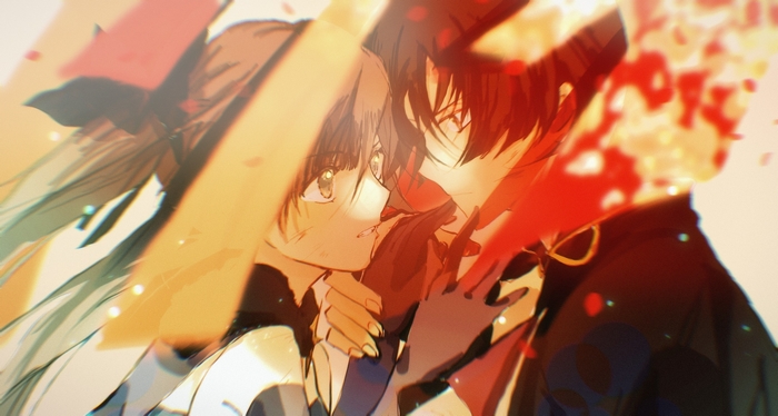 Mona and Scaramouche Genshin Impact