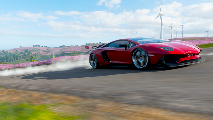 red cars, Forza Horizon 4, vehicle, Forza, Forza Games, Lamborghini, racing, supercars, video games, car
