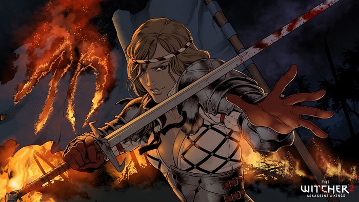 The Witcher, The Witcher 2 Assassins of Kings, Saskia (The Witcher)