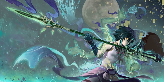 4K, Xiao(Genshin Impact), anime boys, Genshin Impact