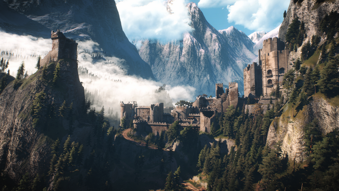 The Witcher, The Witcher 3: Wild Hunt, Kingdom, sky, video game art ...