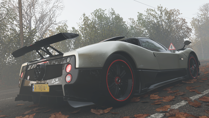 vehicle, Forza Horizon 4, video games, Pagani, Pagani Zonda Cinque, car, supercars