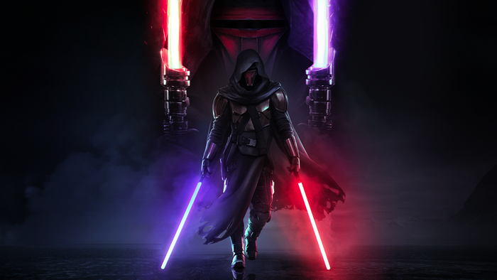 Darth Revan with Dual Lightsabers Star Wars