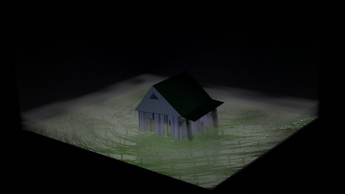 Blender, hut, 3D graphics