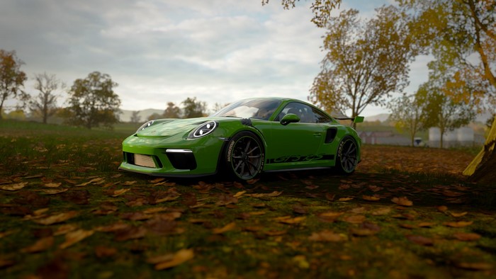 Porsche 911 GTR RS, cinematic, car, Forza Horizon 4
