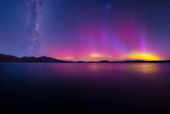 landscape, nature, aurorae