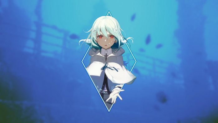 underwater, fish, picture-in-picture, ship