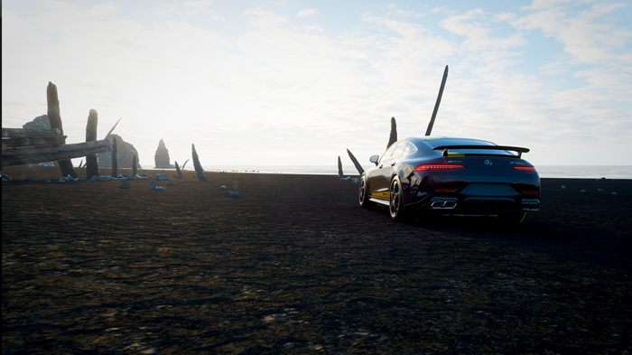 4K, Forza Horizon 4, Mercedes Benz amg, Mercedes Benz GT4, mercedes amg gt 63s