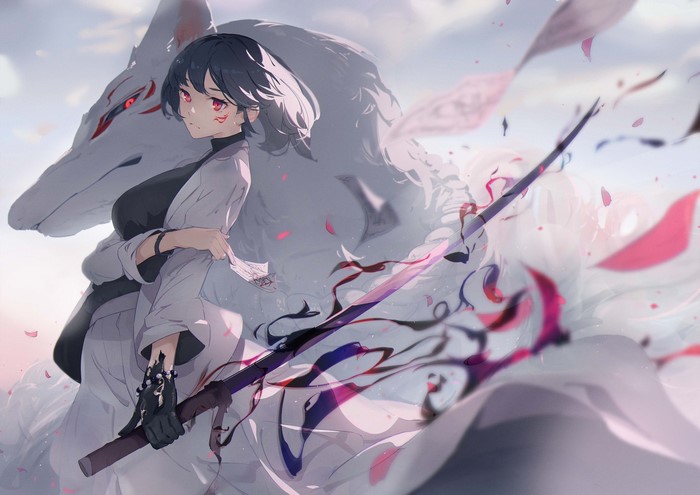 anime, Kodamazon, anime girls