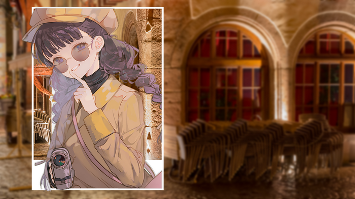 Cardcaptor Sakura, Daidouji Tomoyo, picture-in-picture, restaurant