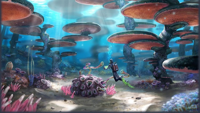 video games, subnautica, underwater
