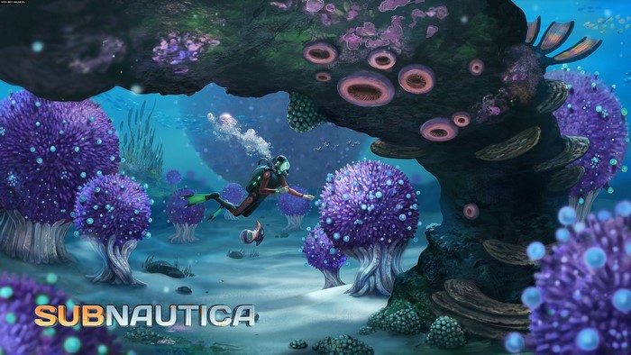 underwater, subnautica, video games