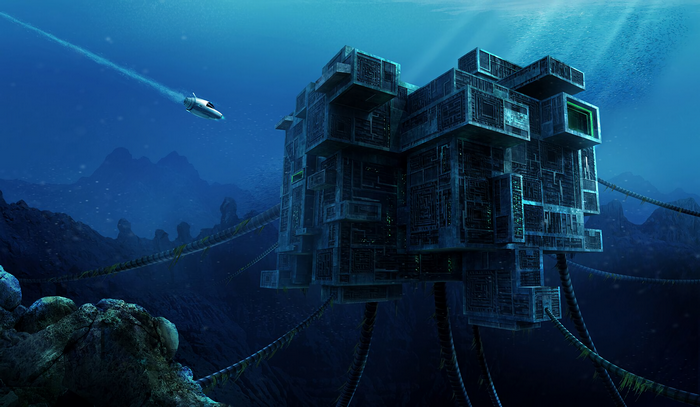 video games, underwater, subnautica