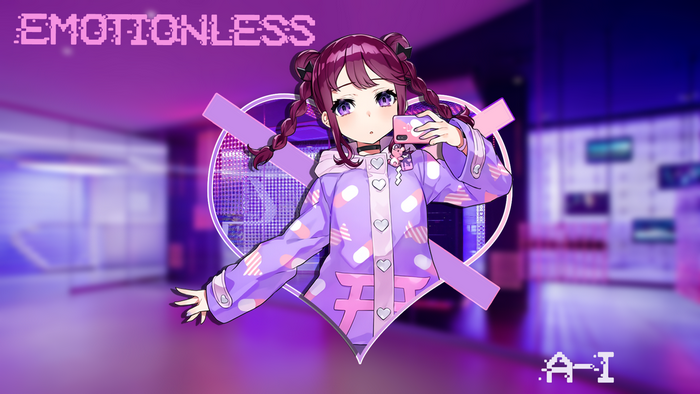 vaporwave, Denonbu, picture-in-picture