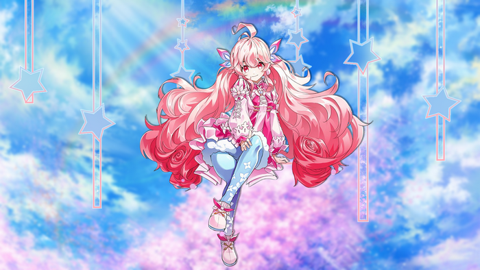 cherry blossom, picture-in-picture, Elsword