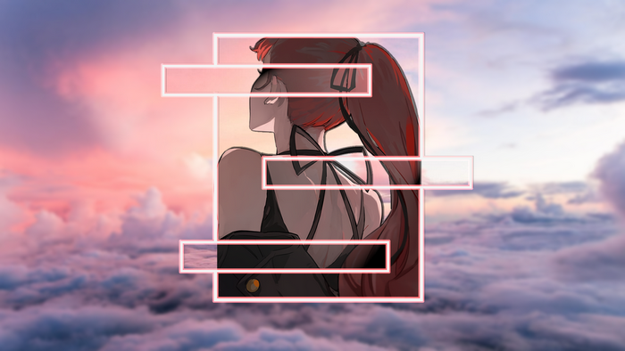 Persona 5, picture-in-picture, clouds