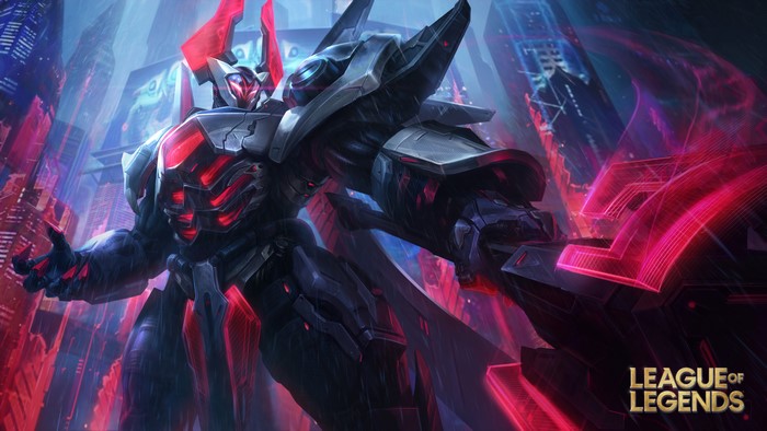 4K, Chaos Knight, Mordekaiser, Mordekaiser (League of Legends), Robots, Riot Games, 4K, PROJECT, GZG, digital art, League of Legends