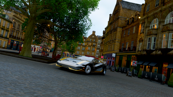 Cyberpunk 2077, Forza Horizon 4, Quadra Turbo-R V-Tech