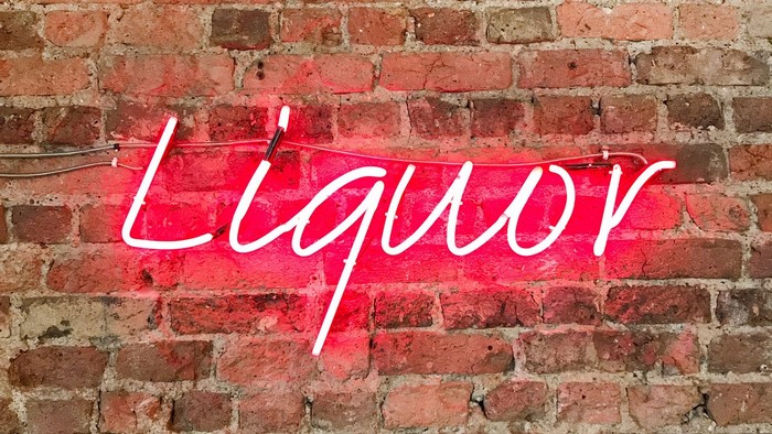 wall, neon lights, bricks, neon glow