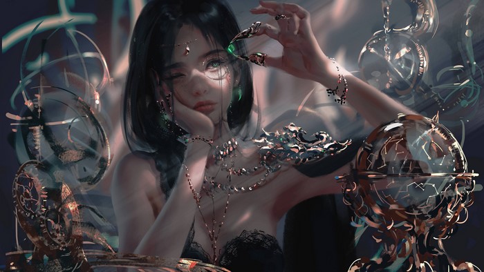 4K Artwork of Ling Feng by WLOP