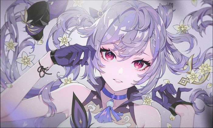 anime girls, Keqing (Genshin Impact), Genshin Impact