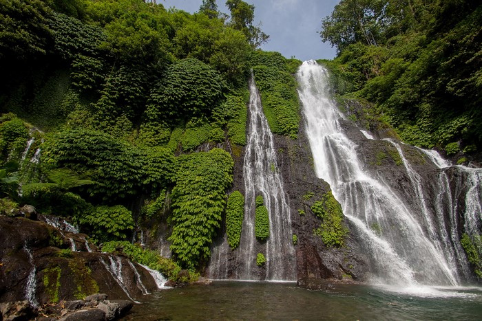 Indonesia, waterfall, landscape
