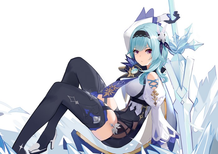 Genshin Impact, Eula (Genshin Impact), anime girls