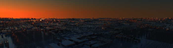 4K, Blender, ultrawide, 3D Abstract, science fiction