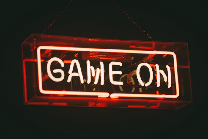Game On Neon Sign