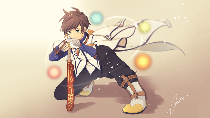 brunette, anime boys, anime, Tales of Zestiria