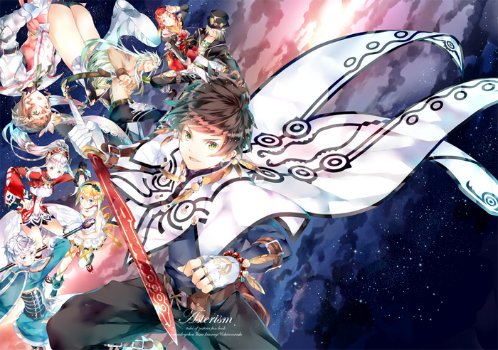 anime, fantasy art, anime girls, Tales of Zestiria, anime boys, fantasy girl, sword
