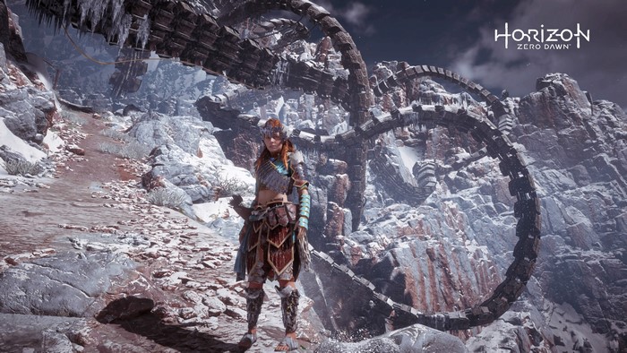 4K, guerrilla games, video game art, video games, Horizon: Zero Dawn, Aloy (Horizon: Zero Dawn)