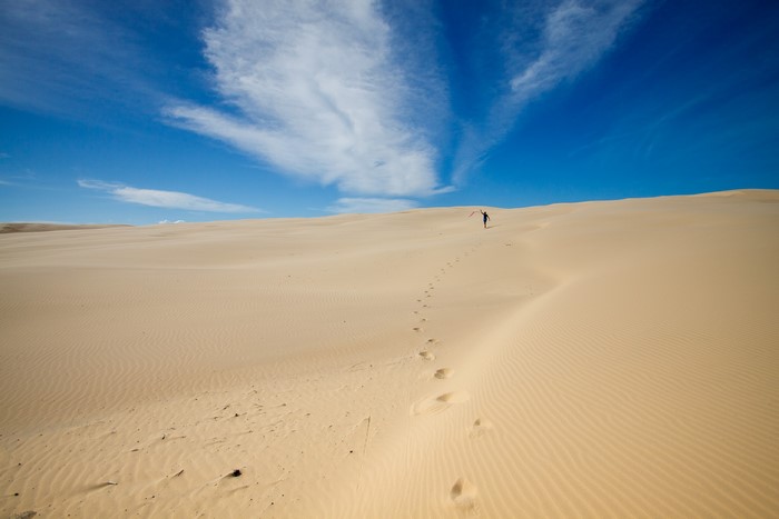 landscape, sand, dunes, Australia, nature, outdoors