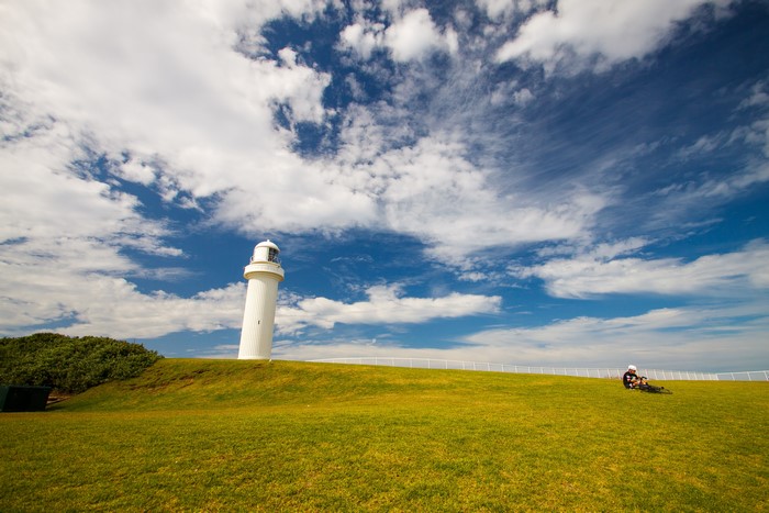 4K, sky, landscape, lighthouse, Australia, clouds, outdoors