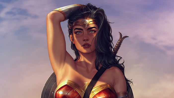 Wonder Woman Portrait by DC Comics