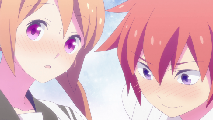 anime boys, face, anime girls, purple eyes, anime, Tsurezure Children