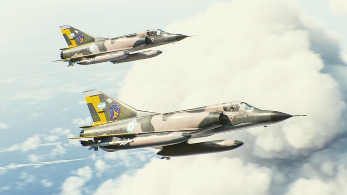 artwork, military aircraft, military vehicle, Mirage III, aircraft, vehicle, military, Alex Klichowski