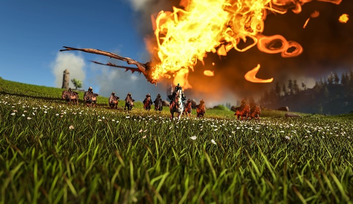 game cover, Ark: Survival Evolved, Game CG