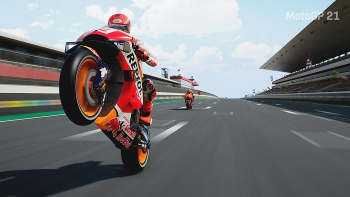 race tracks, KTM RC16, Motorsport, motorcycle, Racing Motorcycle, Moto GP, vehicle, Speed Design, Honda RC213V, sport, Algarve (Portugal), sports, Honda, racing, Marc Marquez, Wheelie, KTM, Danilo Petrucci