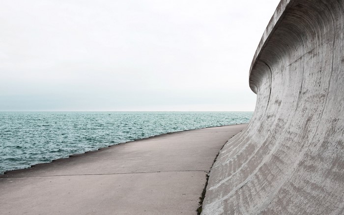 water, Microsoft, outdoors, concrete, Windows 10