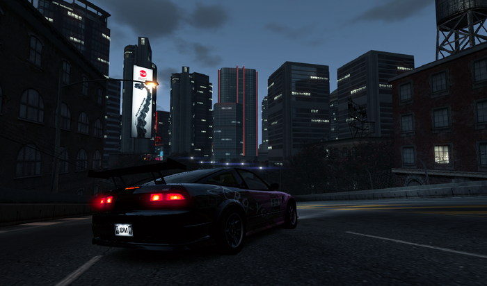 Nissan 240SX, video games, car, vehicle, Need for Speed: World, screen shot