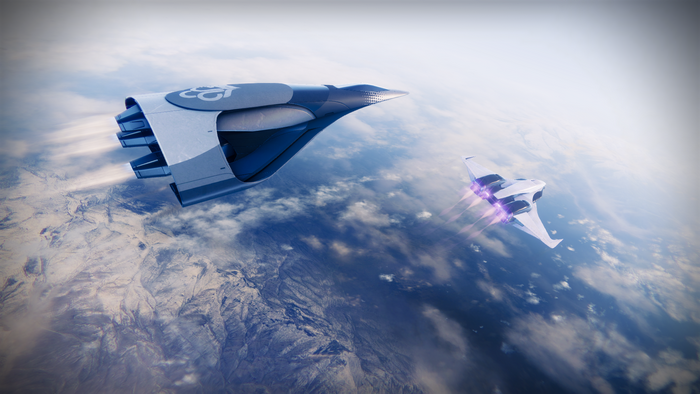 science fiction, vehicle, video games, Destiny 2 (video game), video game art, PC gaming