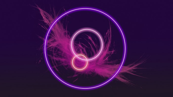 4K, purple background, purple, circle, abstract, digital art