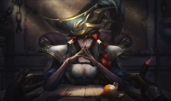 redhead, fantasy girl, ArtStation, looking at viewer, aqua eyes, League of Legends, women, artwork, fantasy art