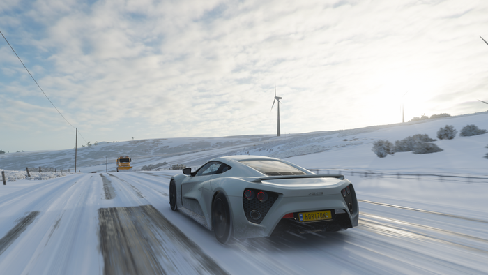 screen shot, Forza Horizon 4, car
