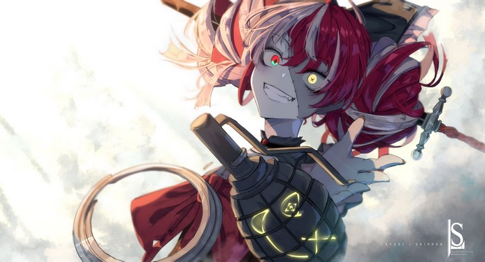 Layzzi, Kureiji Ollie, anime girls, Hololive