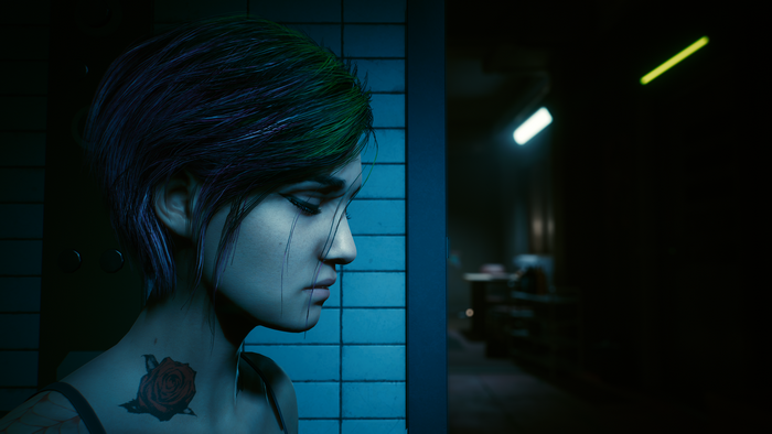 4K, Cyberpunk 2077, face, women, video game characters, Judy Alvarez